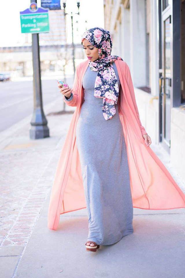 أناقة الكارديجان الطويل للمحجبات | Hijab Clothes | ملابس حجاب أنيقة